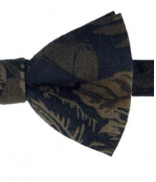 Noeud papillon marine et kaki