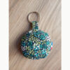 Porte clés Liberty vert sapin