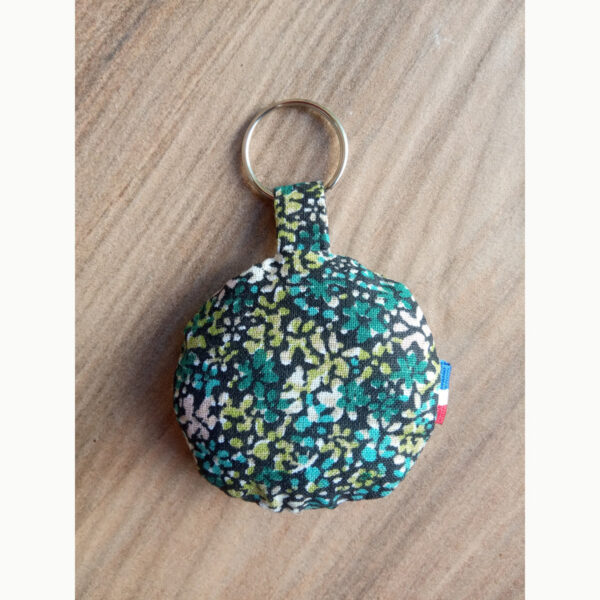 Porte clés Liberty vert sapin
