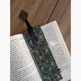 Marque pages Liberty vert sapin