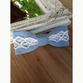 Barrette cheveux façon jean