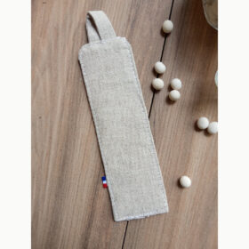 Marque pages toile de jute