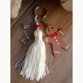 Porte-clés emblême de Noël