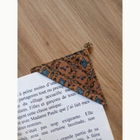 Marque-pages d'angle couleur bronze