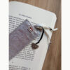 Marque-pages gris argent