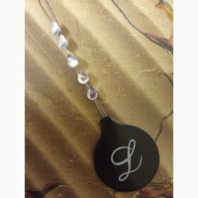 Bijoux pour cheveux en "Strass Swarovski" forme goutte