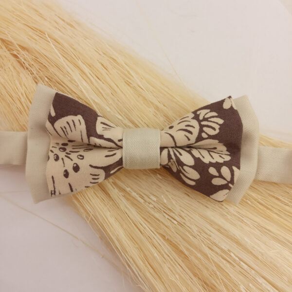 Noeud papillon à fleurs pour enfant