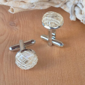 Boutons de manchette Abaca