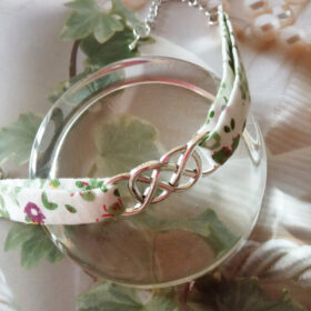 Bracelet liberty symbole double infini