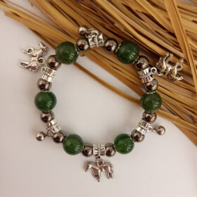 Bracelet cheval jade