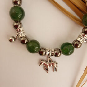Bracelet cheval jade