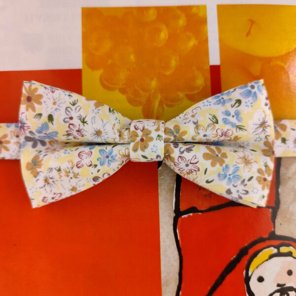 Noeud papillon enfant Liberty "Sérénité Printanière"