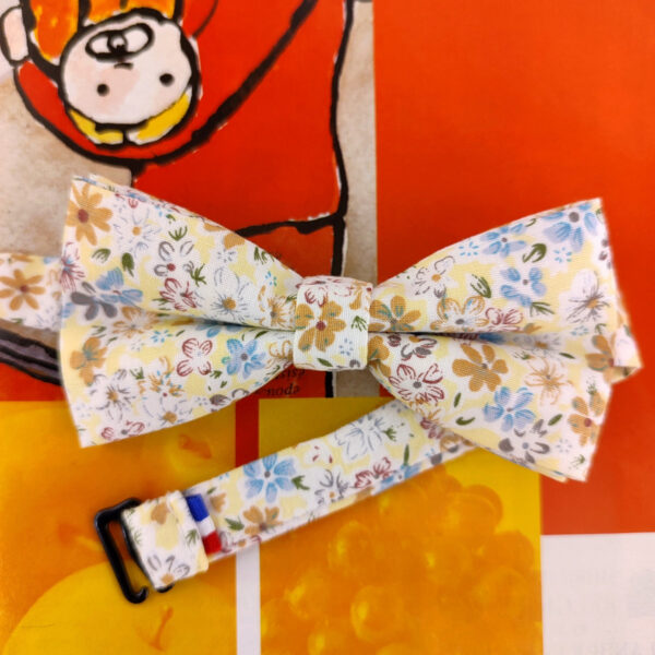 Noeud papillon enfant Liberty "Sérénité Printanière"