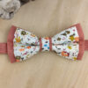 Noeud papillon bordeaux Liberty pour enfant