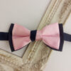 Noeud papillon rose et bleu pour enfant
