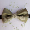 Noeud papillon vert sauge