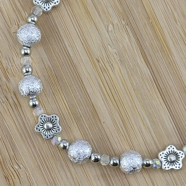 Bracelet perles scintillantes