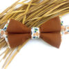 Noeud papillon uni et Liberty