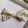 Noeud papillon petites fleurs
