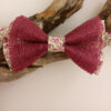 Noeud papillon prune clair