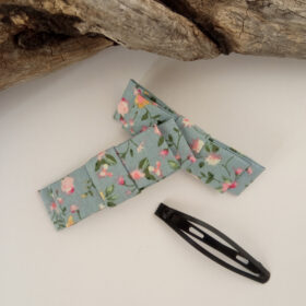 Barrette clic-clac Liberty rose