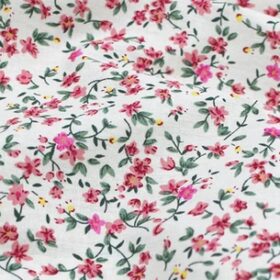 Barrette clic-clac Liberty rose
