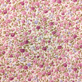 Barrette clic-clac Liberty rose