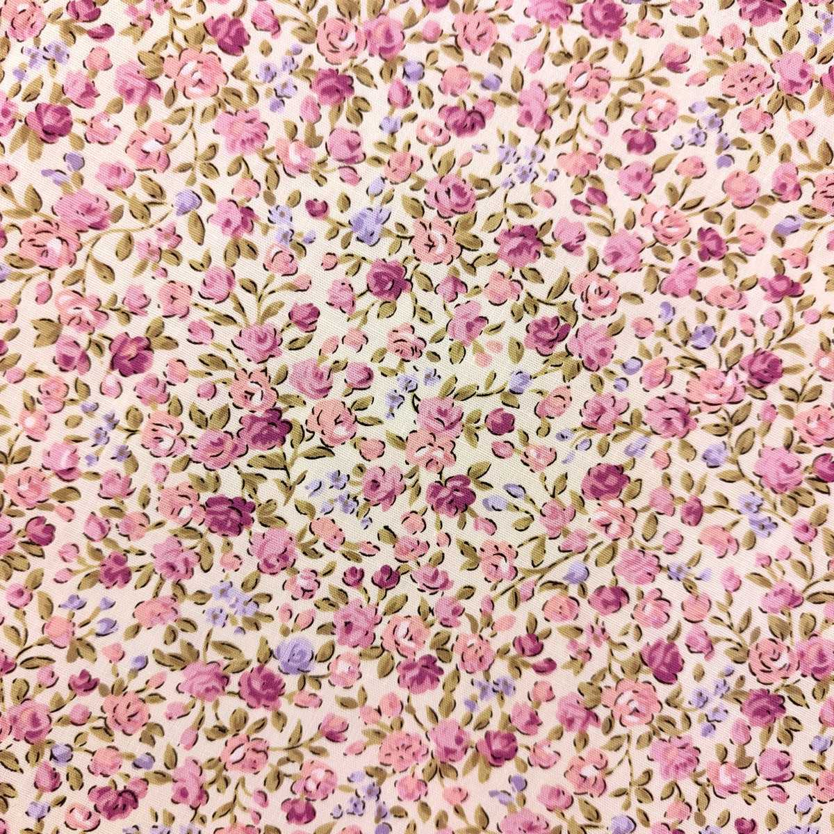Barrette clic-clac Liberty rose