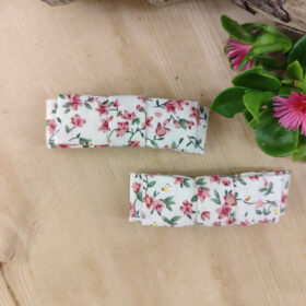 Barrette clic-clac Liberty rose