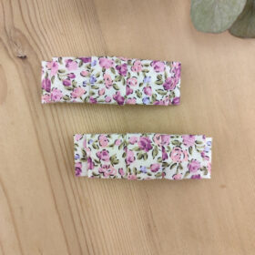 Barrette clic-clac Liberty rose
