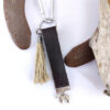 Bijou de licol cuir avec pendentif cheval