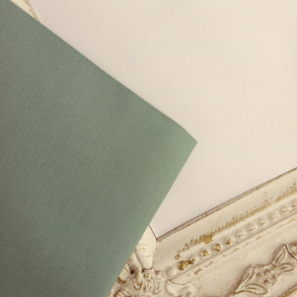 Pochette de costume vert sauge foncé