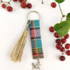 Porte clés Madras et coeur