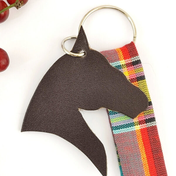 Porte clés Madras et coeur