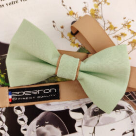 Noeud papillon Vert tilleul