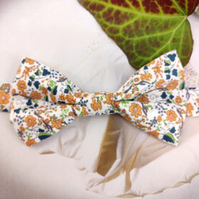 Noeud papillon Liberty terracotta