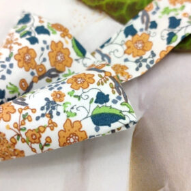 Noeud papillon Liberty terracotta