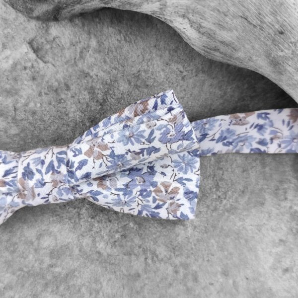 Noeud papillon double Liberty bleu, enfant