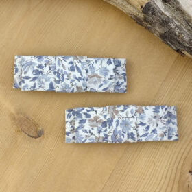 Barrette clic-clac Liberty bleu