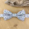 Noeud papillon Liberty bleu