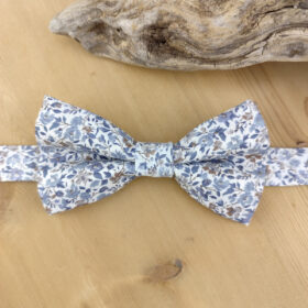 Noeud papillon Liberty bleu