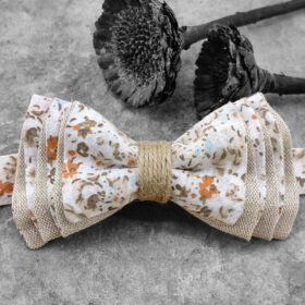 Noeud papillon Liberty Terracotta