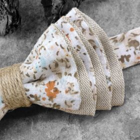 Noeud papillon Liberty Terracotta