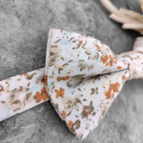 Noeud papillon double Terracotta
