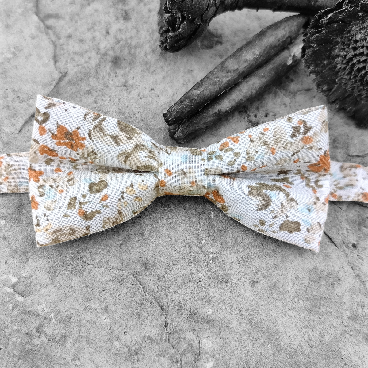 Noeud papillon Liberty Terracotta pour enfant