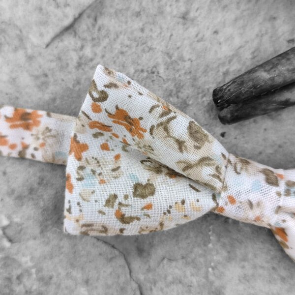 Noeud papillon Liberty Terracotta pour enfant