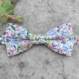 Noeud papillon Liberty Terracotta pour enfant