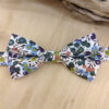 Noeud papillon Wiltshire vert et terracotta