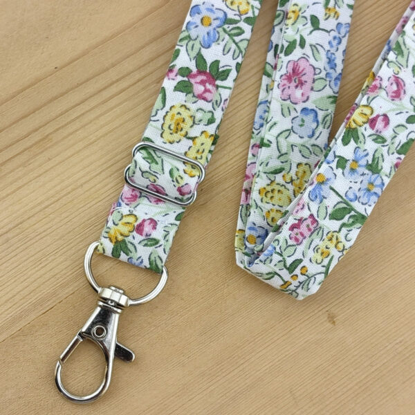 Porte badge tissu Liberty