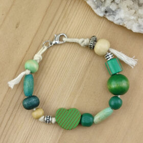 Bracelet Bohème vert